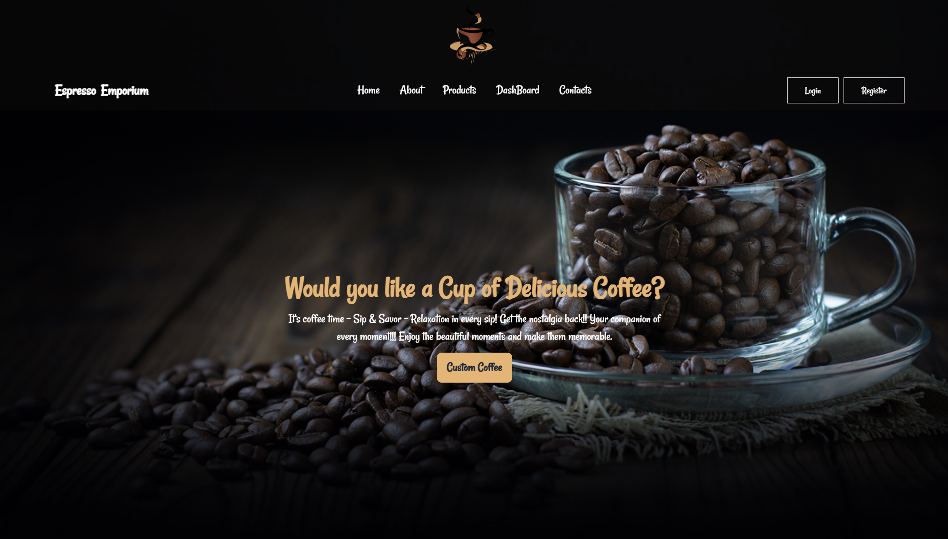 GitHub - walid-official/new-coffee-store: Coffee Store, a dynamic ...