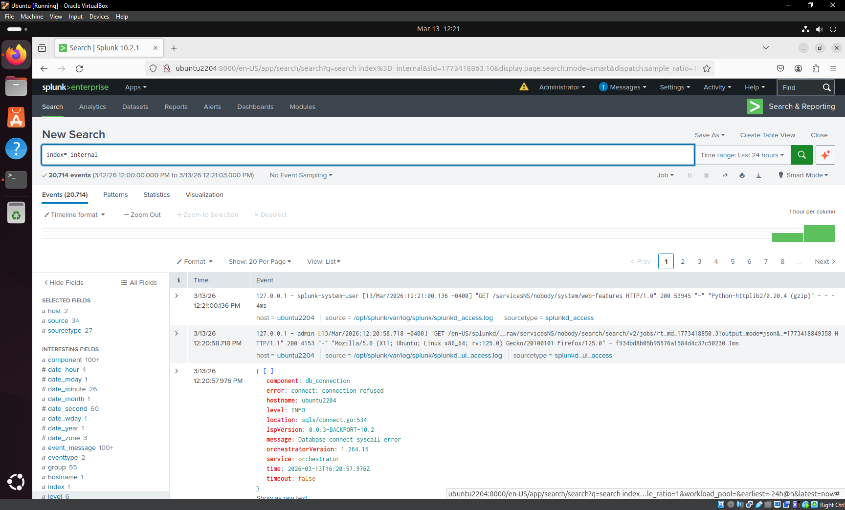 Splunk Search Verification