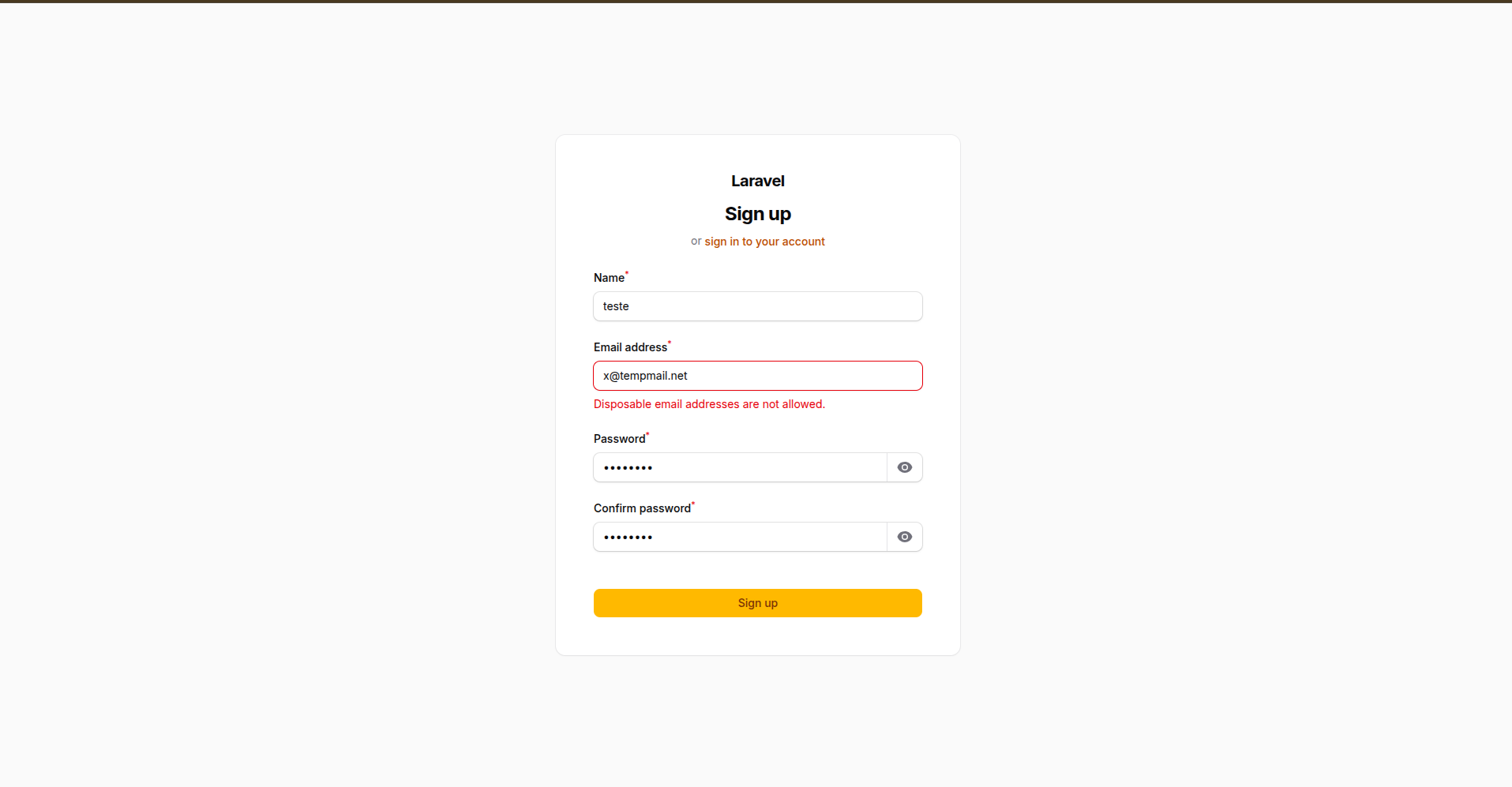 Disposable Email