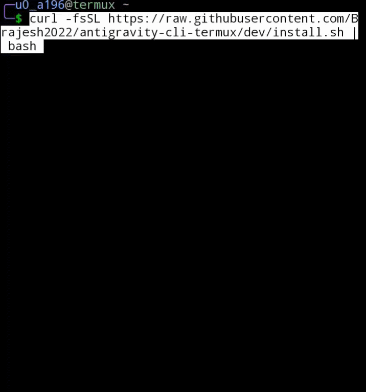Antigravity CLI Demo