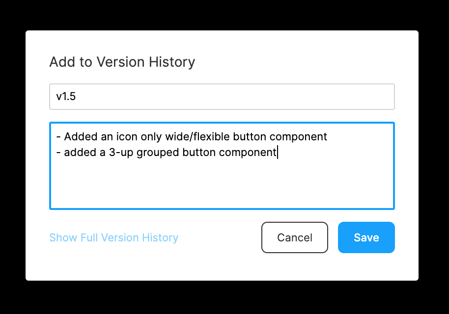 Figma Version History