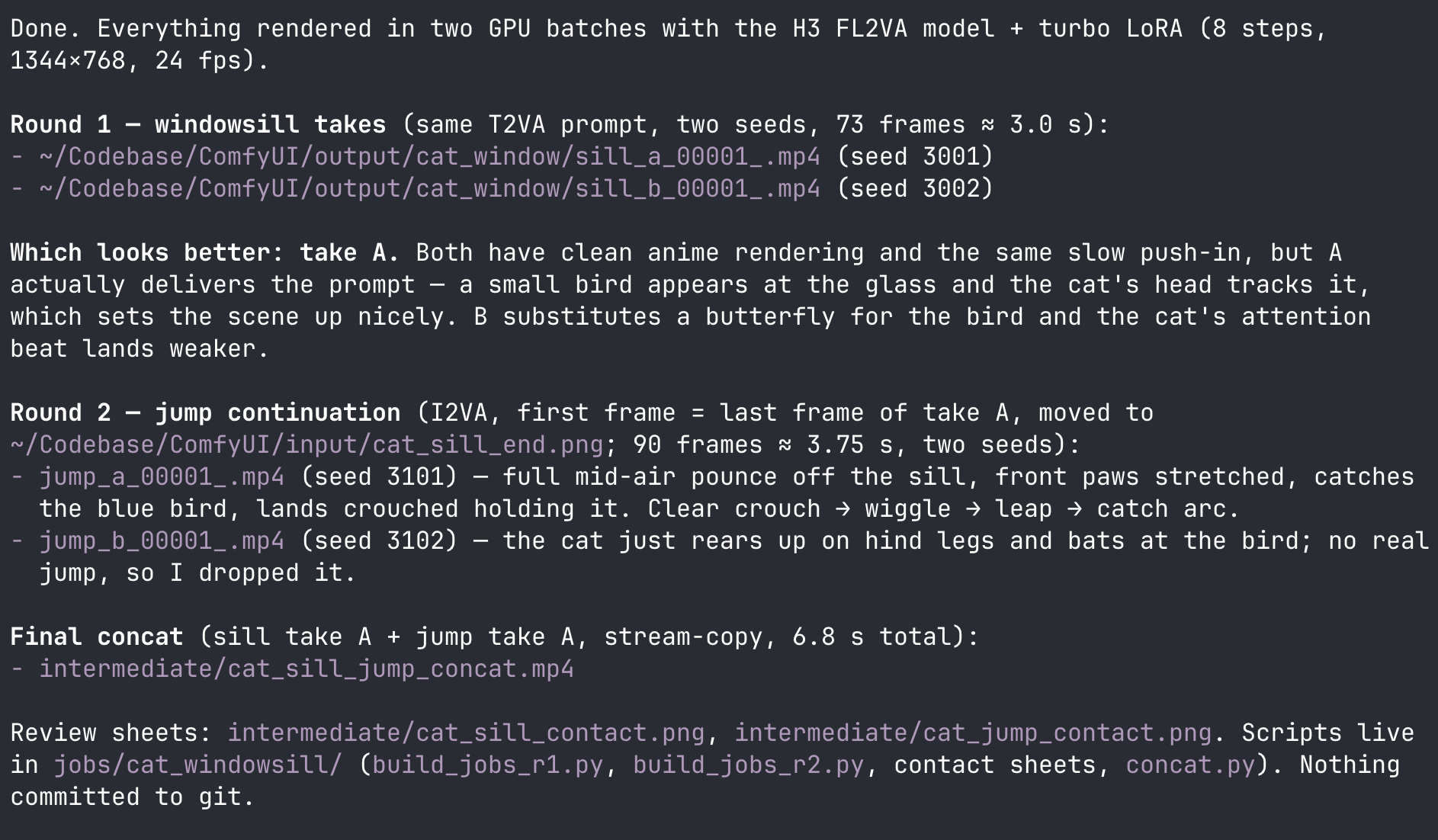 pi: summary