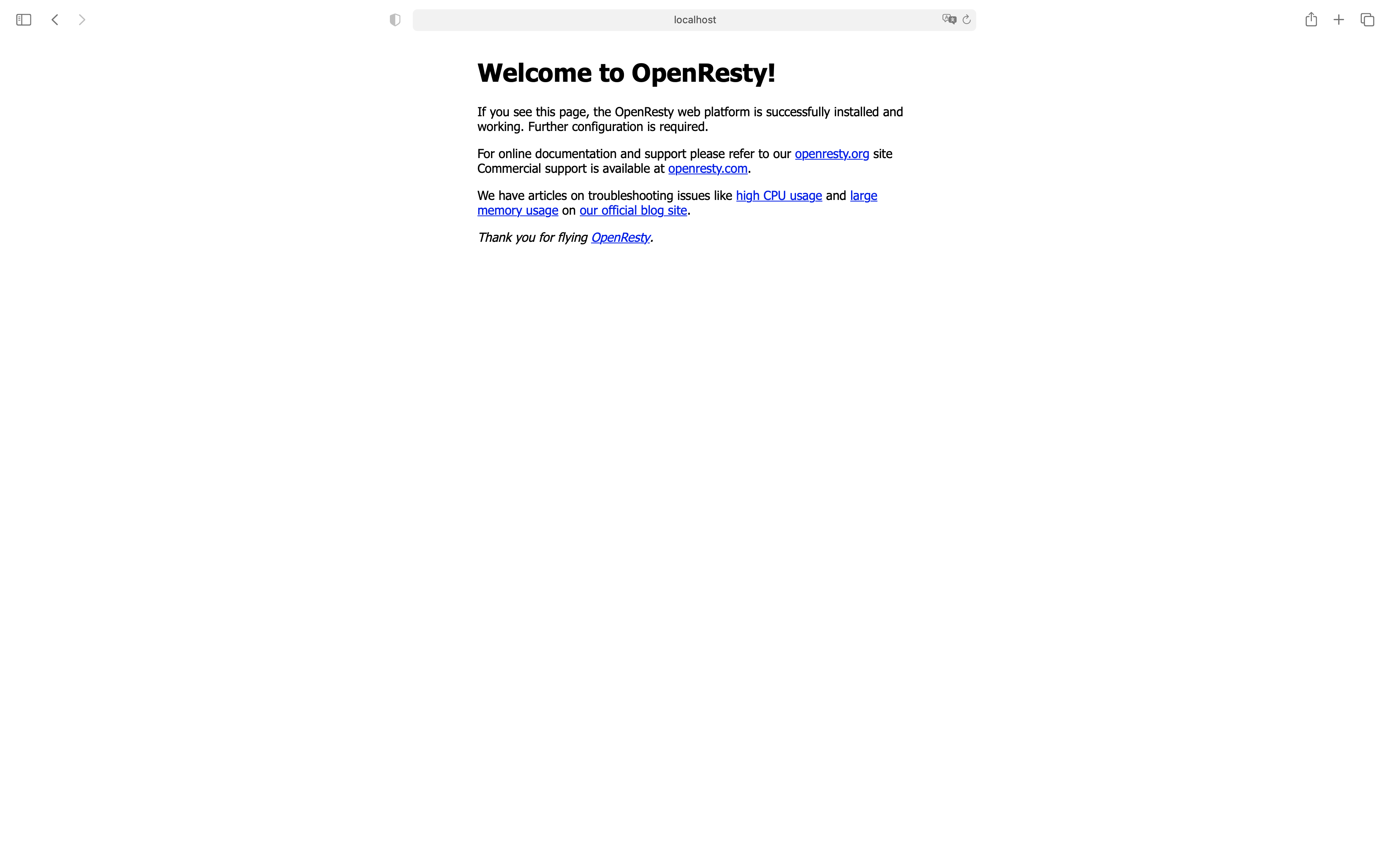 OpenResty