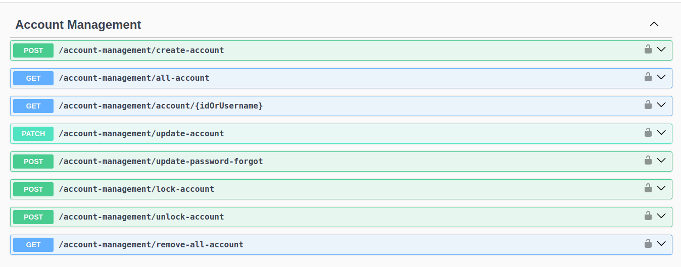 Account Management