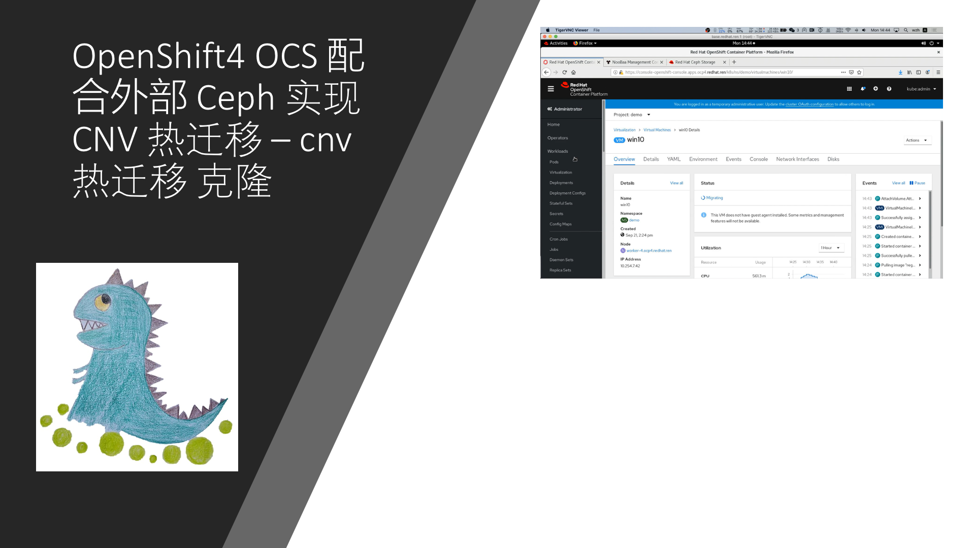 Openshift Install Cnv With Ocs And External Ceph Wandering Star 博客园