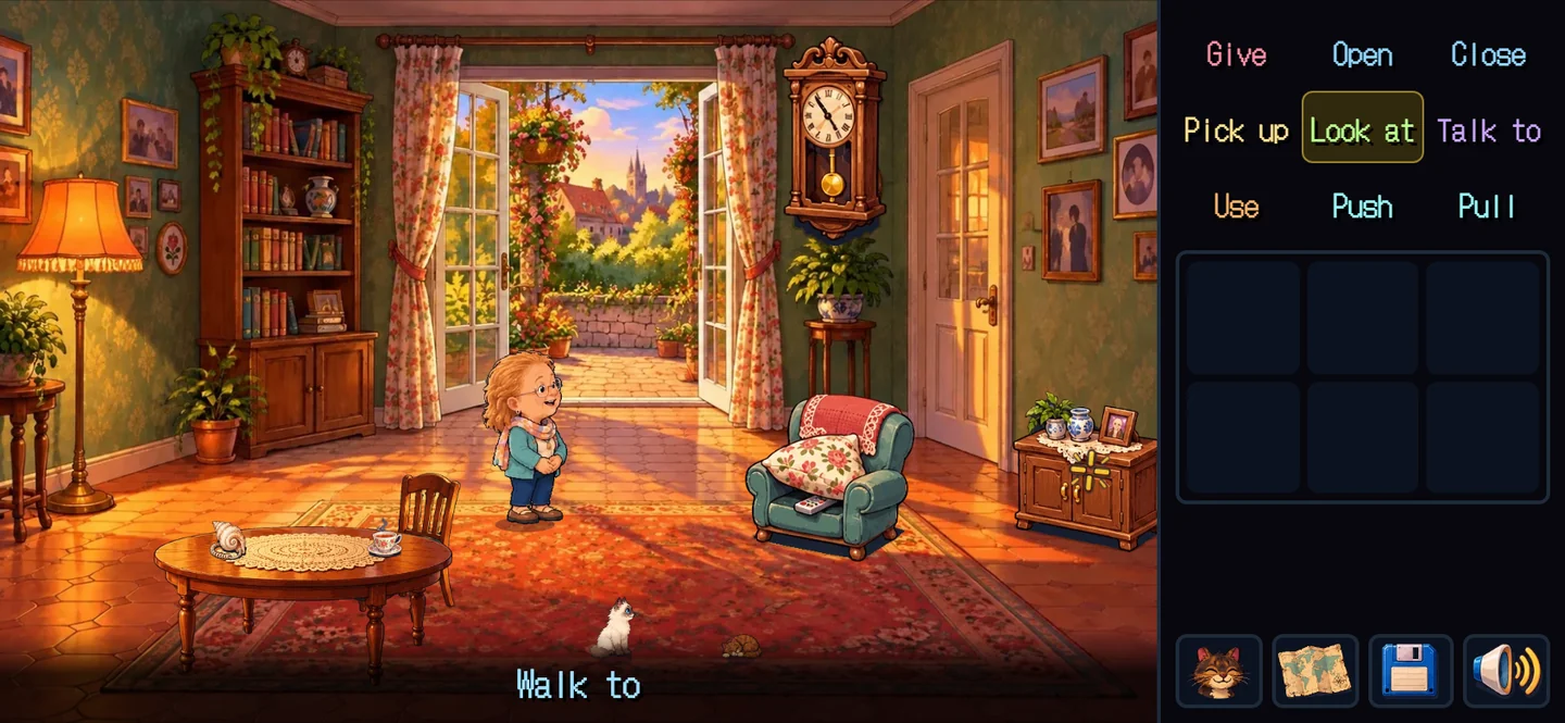 The Pantry Key: Grandma's house, nine verbs, the bag