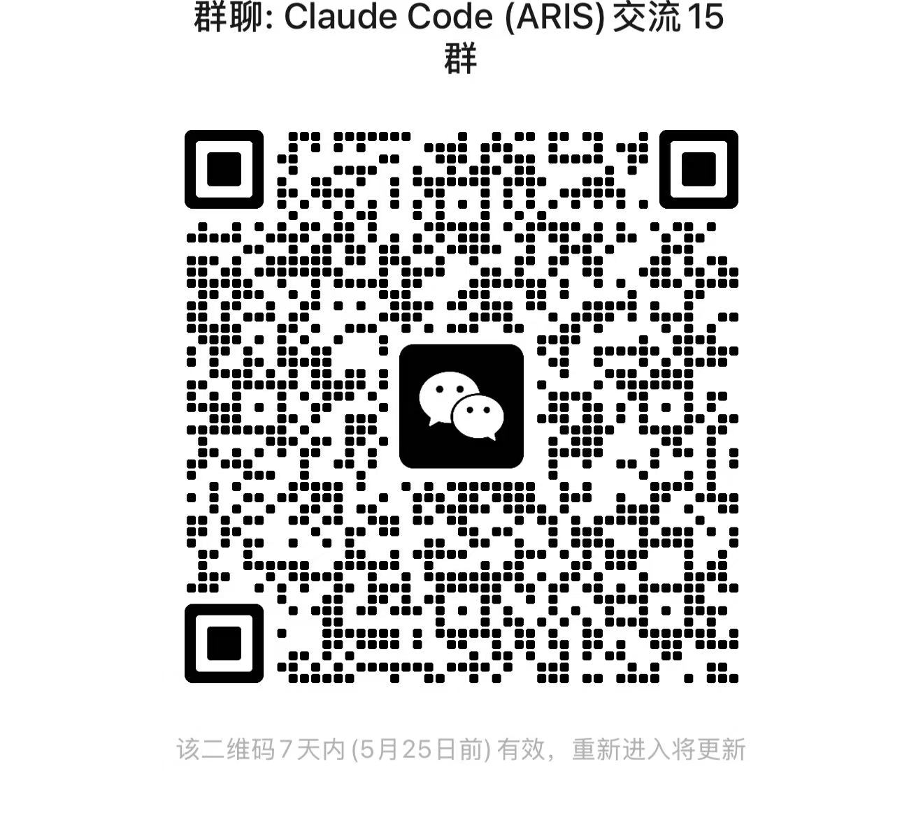 WeChat Group QR Code (shared with ARIS main repo)