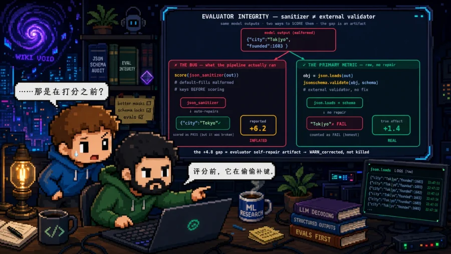 ARIS-Movie-Director frame — the evaluator-integrity audit page