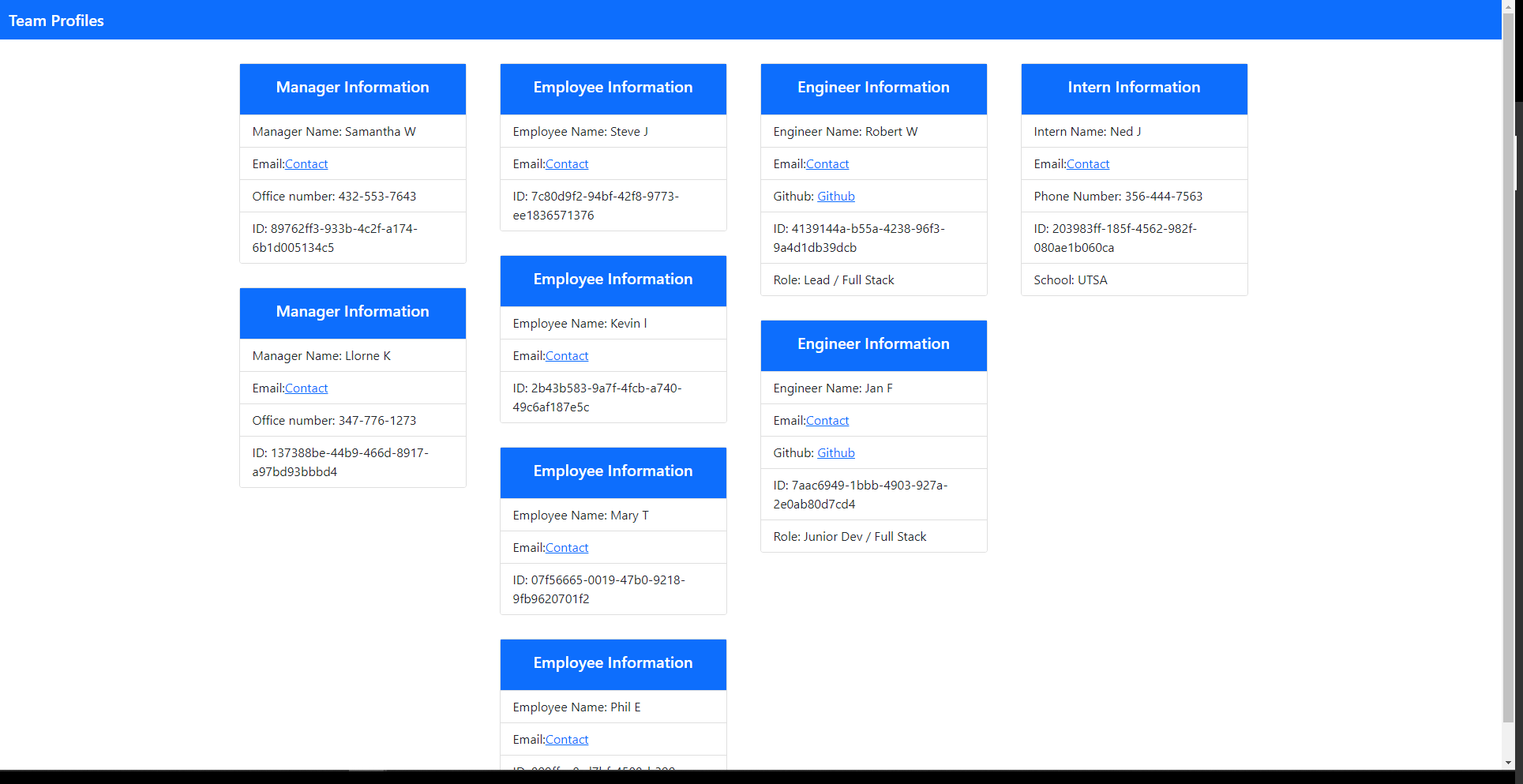Placeholder, No Current Projects