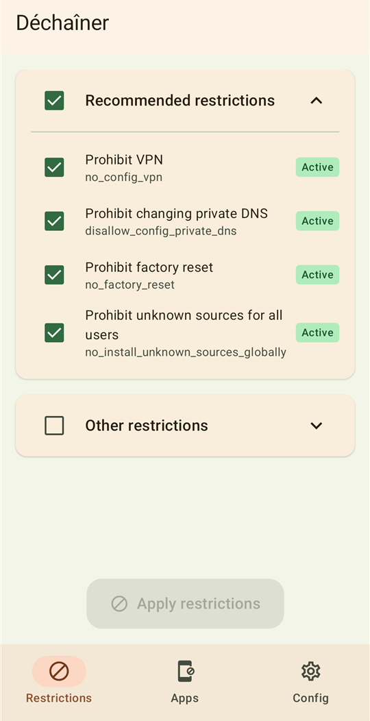 App image