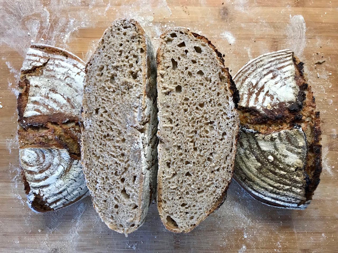 A nice and yummy sourdough bread