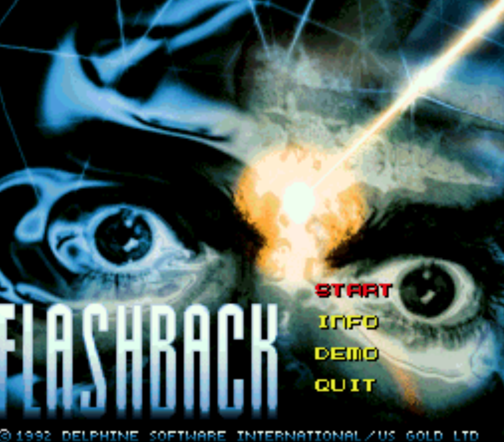 Flashback title screen