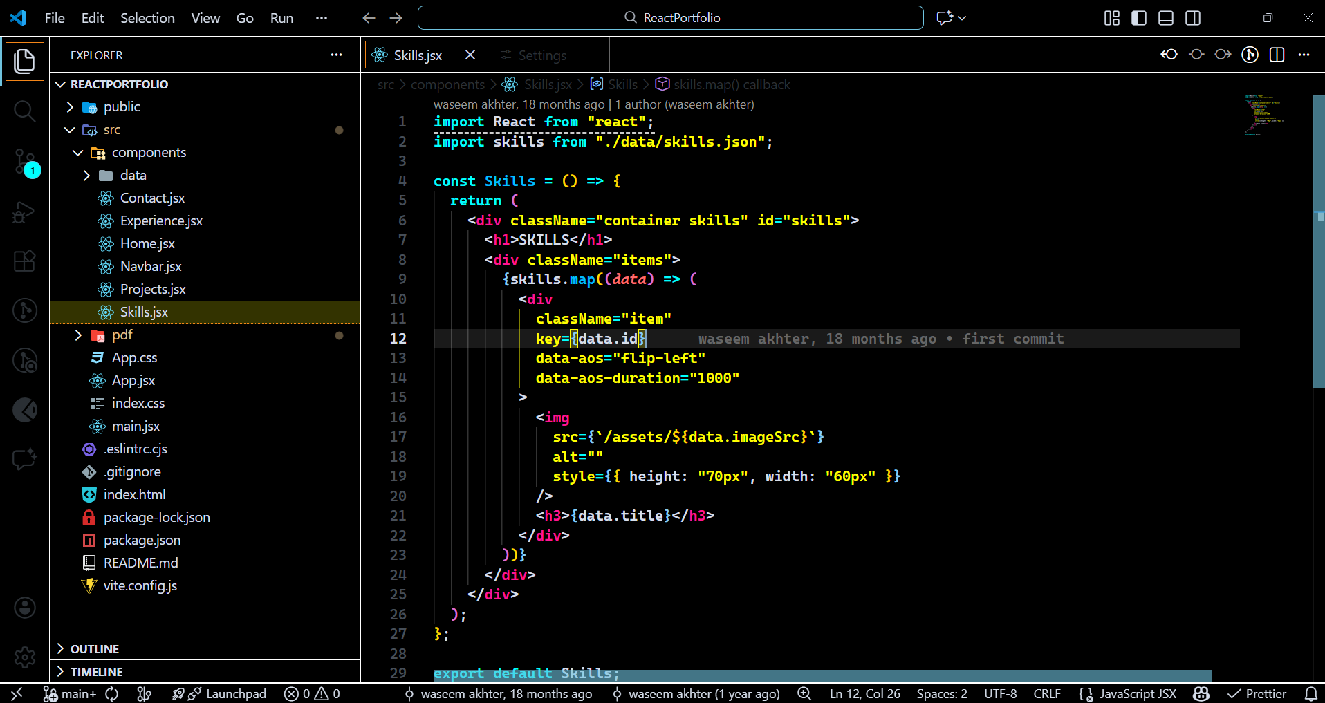 High Contrast Screenshot