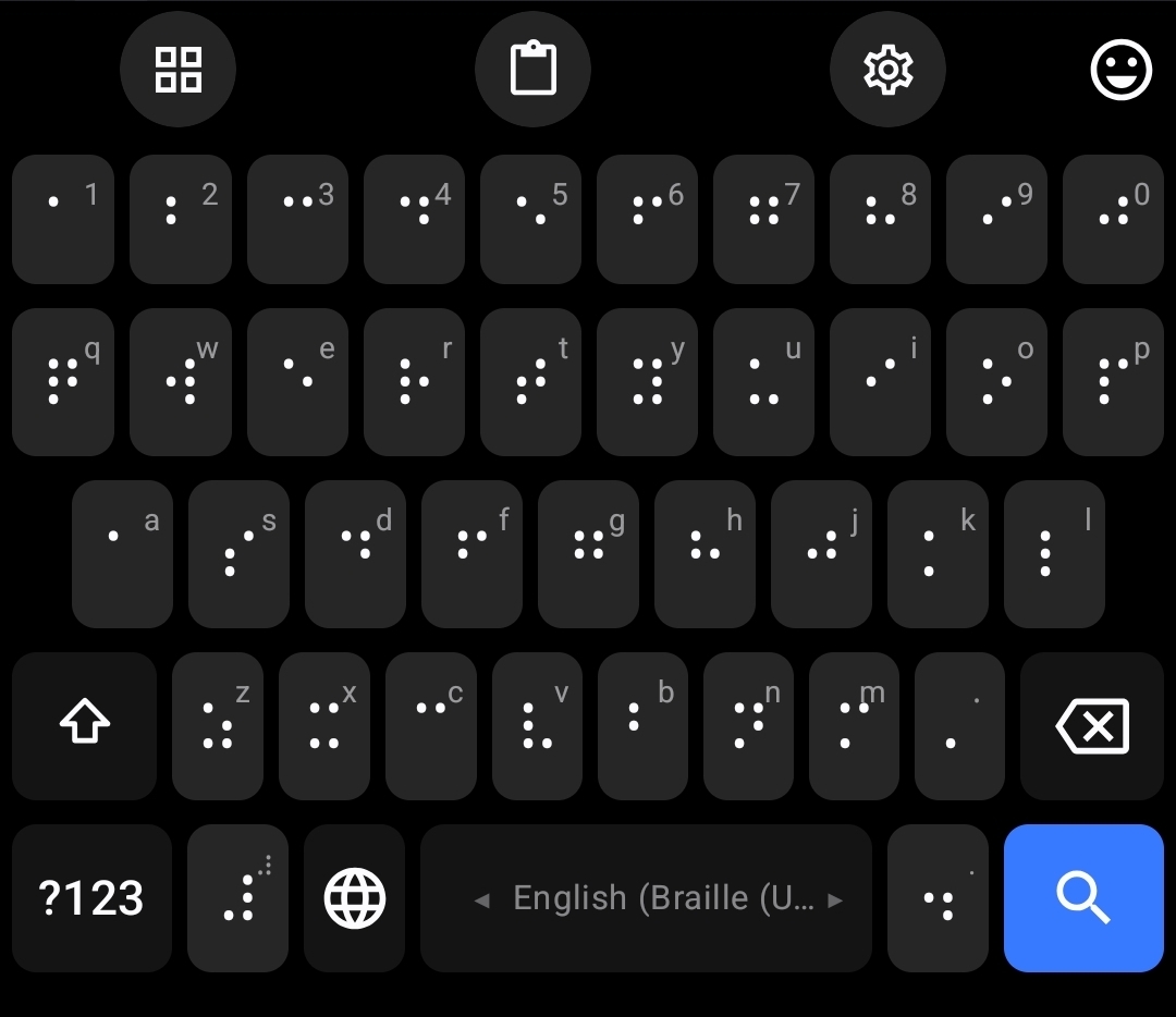 Braille (Unicode) preview