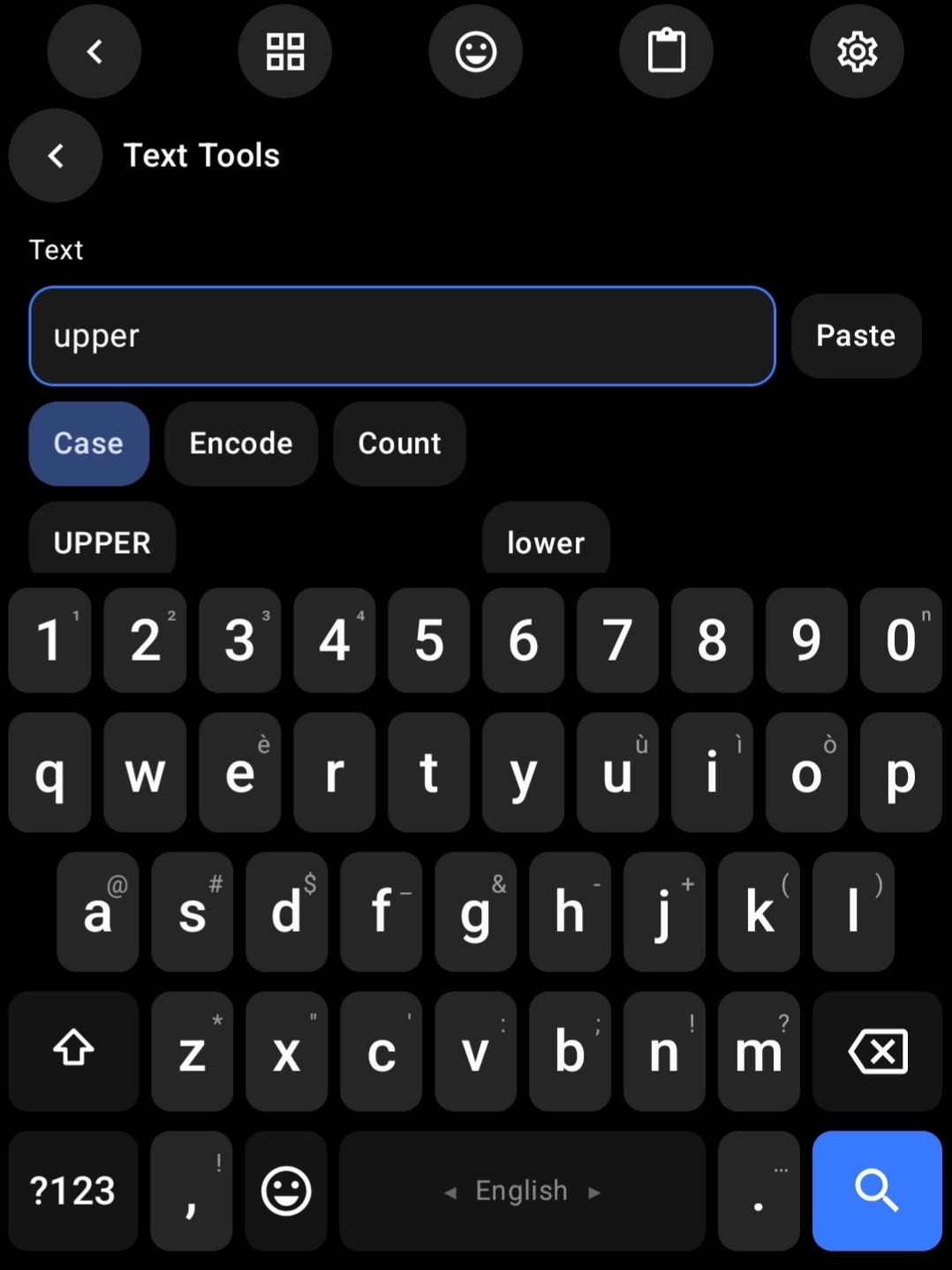 Text Tools preview