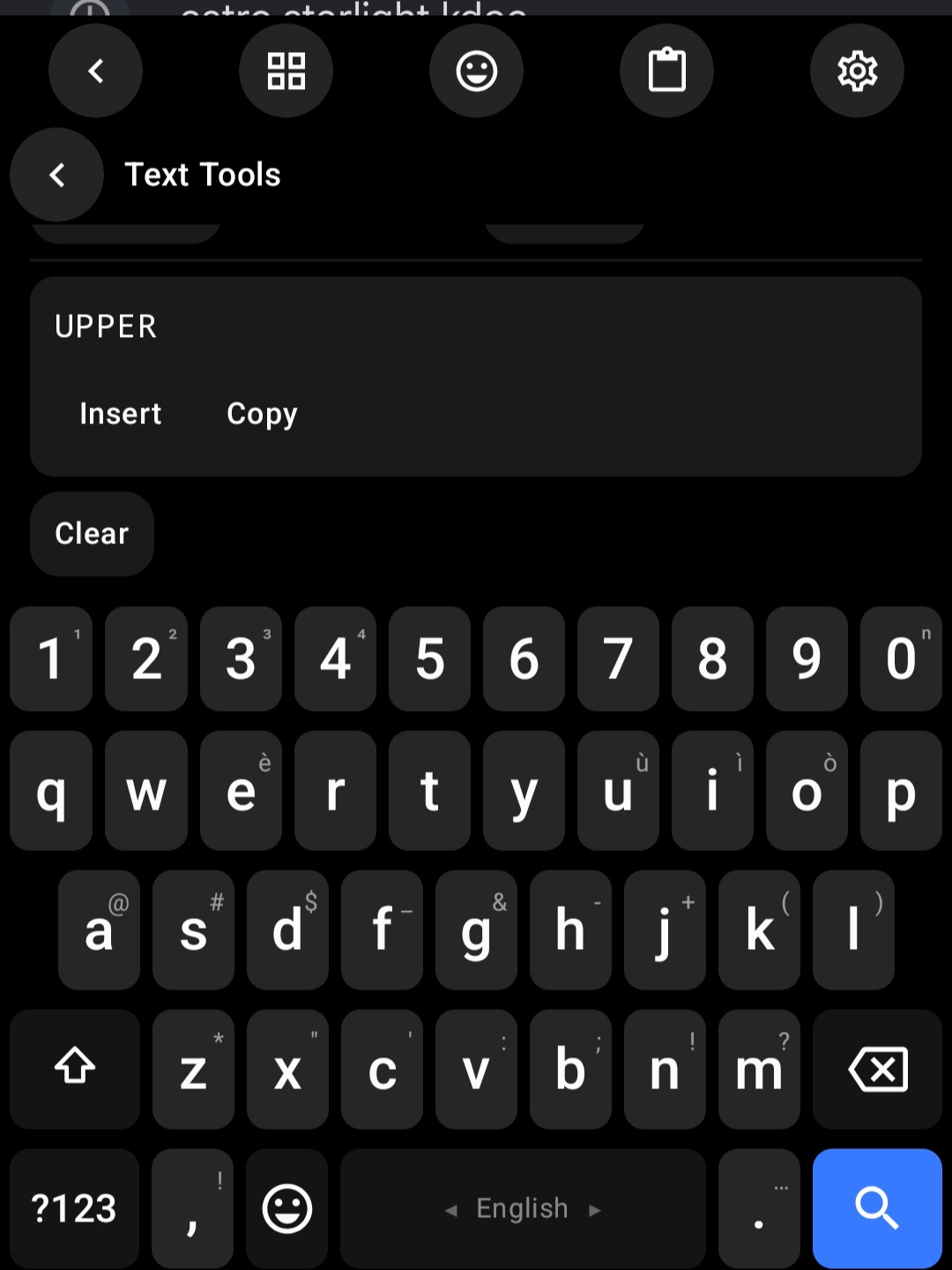 Text Tools preview