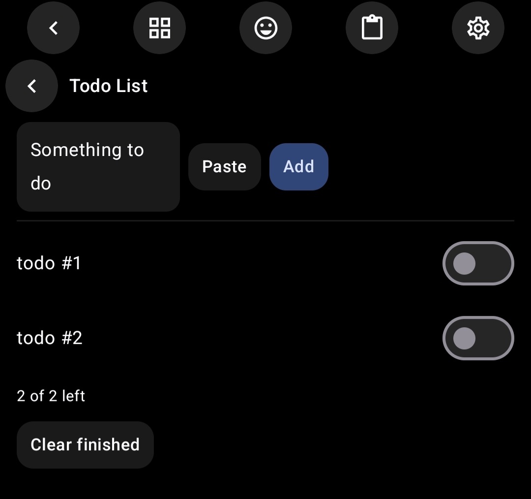 Todo List preview