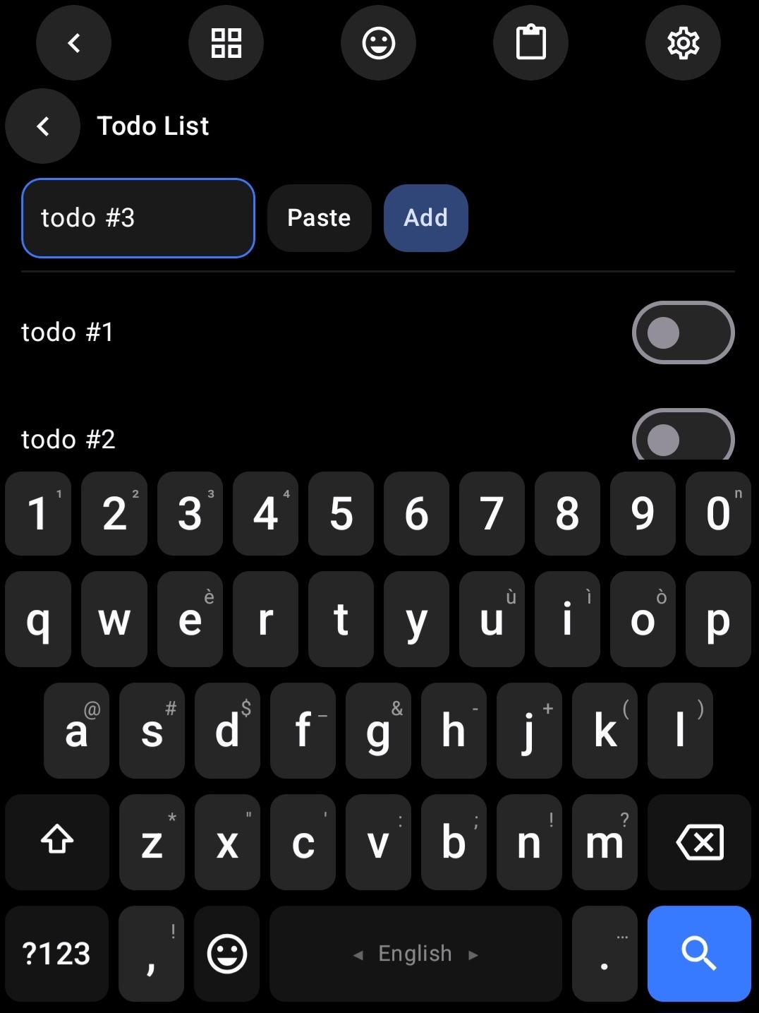 Todo List preview