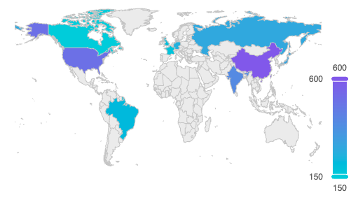 Geo chart default