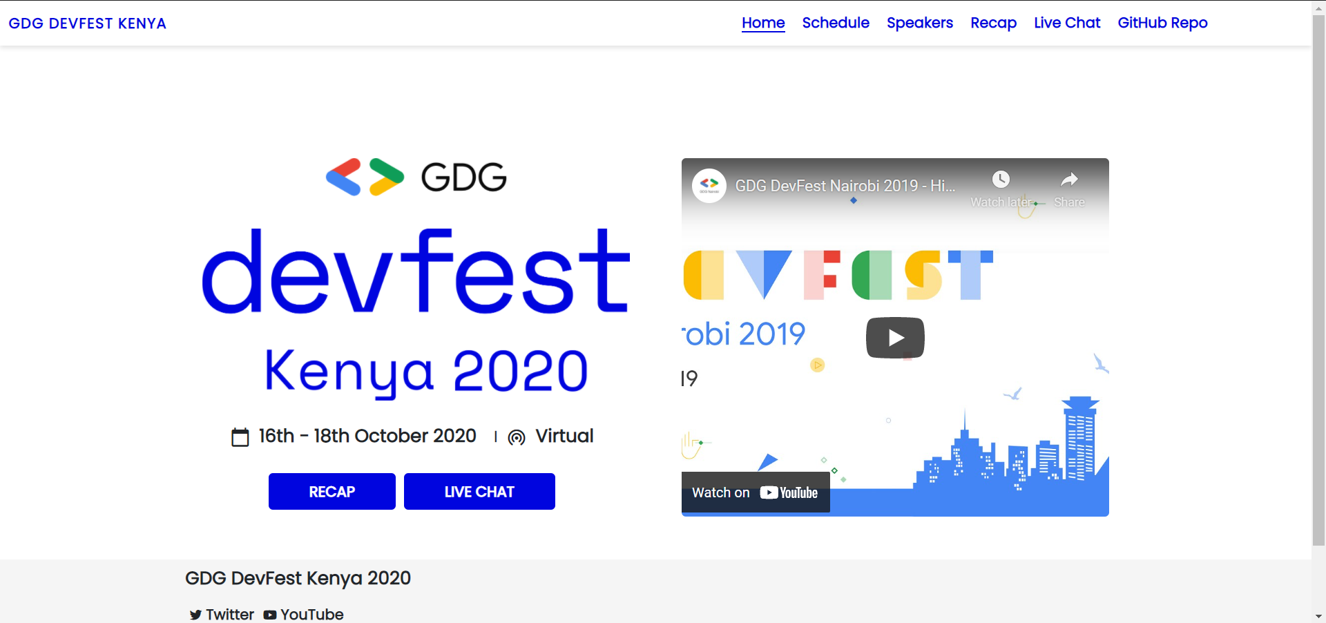 GDG DevFest Kenya 2020