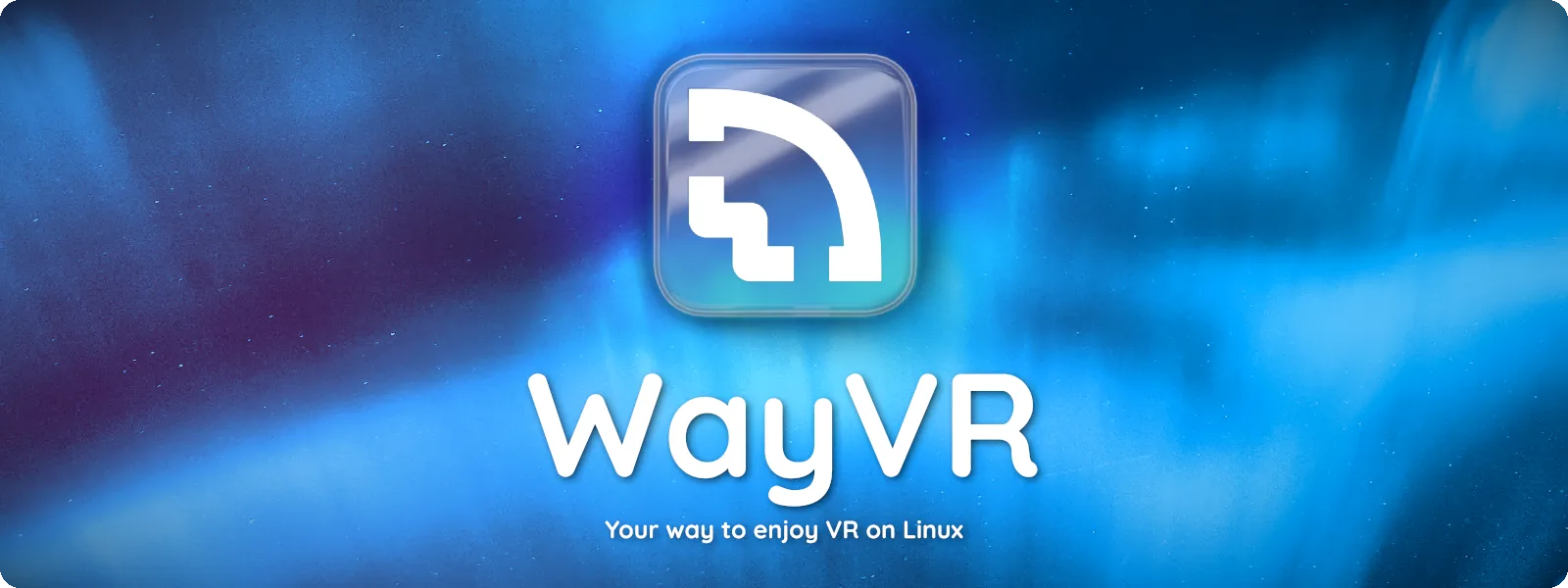 WayVR splash screen header