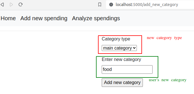 GitHub - wbonicki/spending_app: Python (with flask framework ...