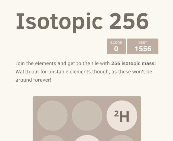 Isotopic 256