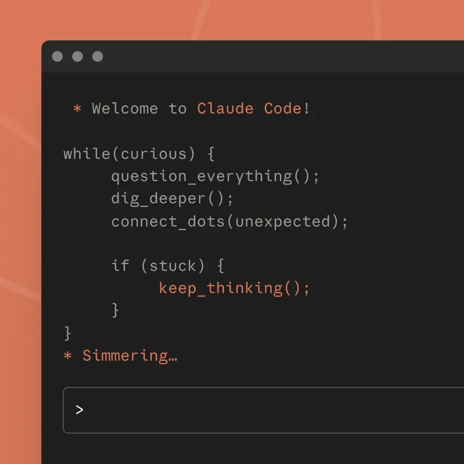 Claude Code running in a terminal with its task output visible