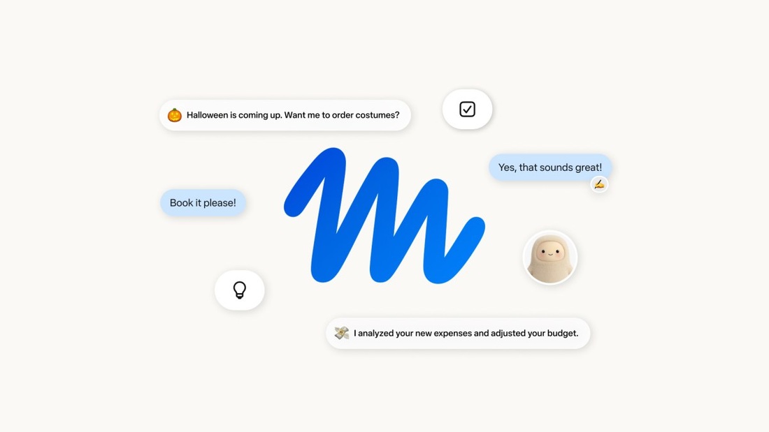 Official Meta Muse launch artwork showing its assistant and example tasks