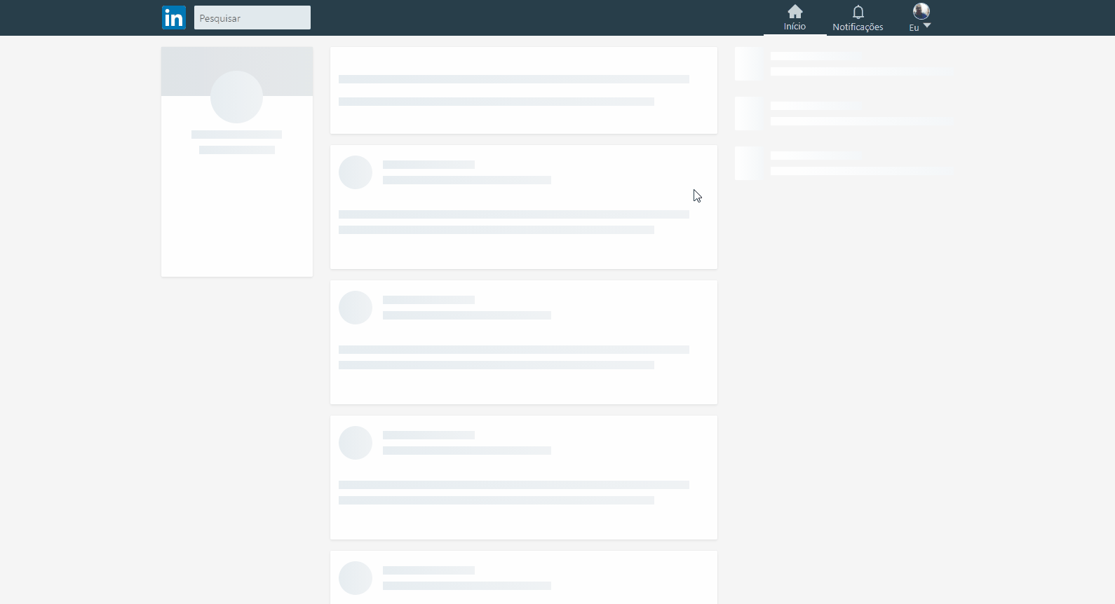 LinkedIn - UI Clone GIF