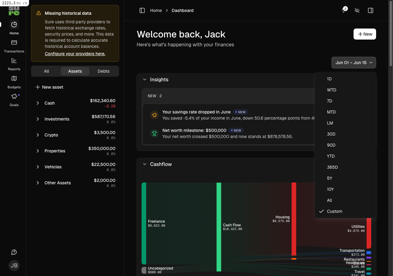 Same picker in dark mode