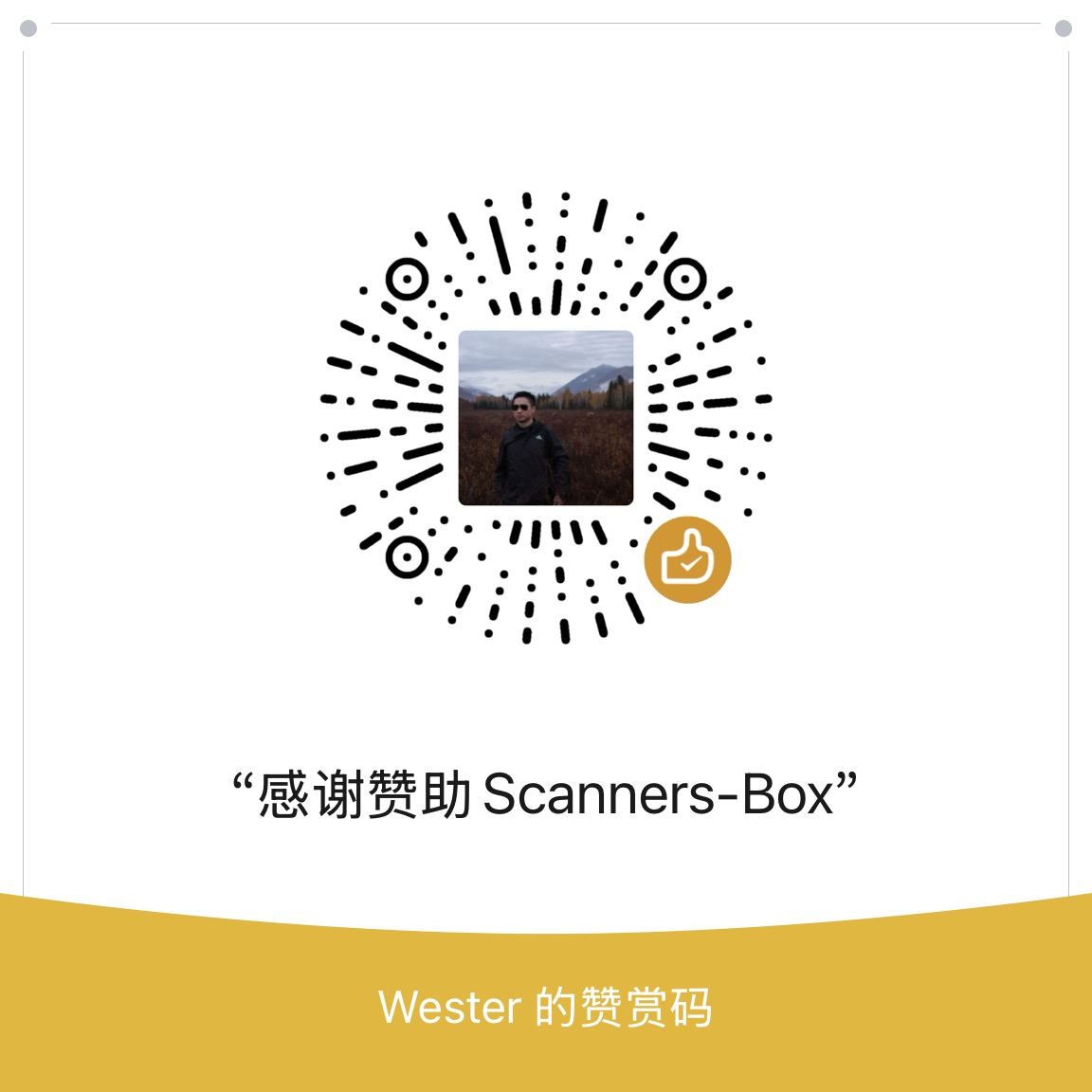 WeChat reward code