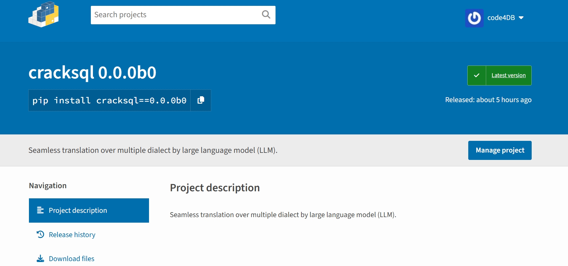 Web Interface Preview
