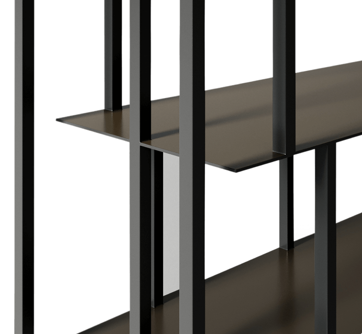 Полки стеллажа