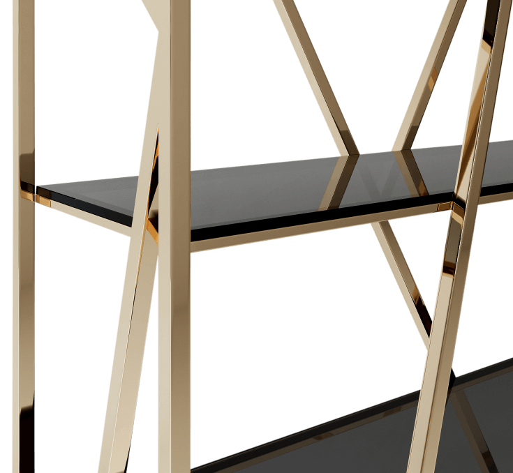 Полки стеллажа