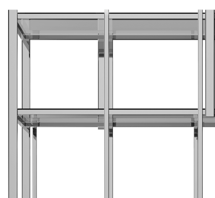 Нитрид титана, основание стеллажа