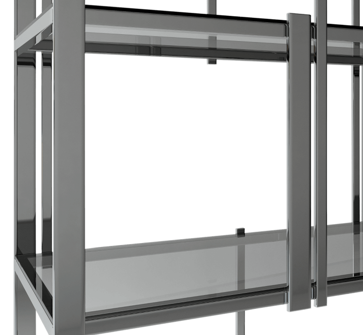 Полки стеллажа