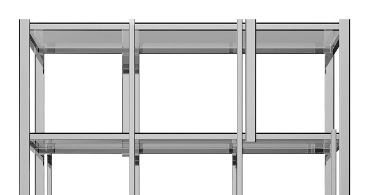 Нитрид титана, основание стеллажа