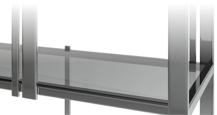 Полки стеллажа