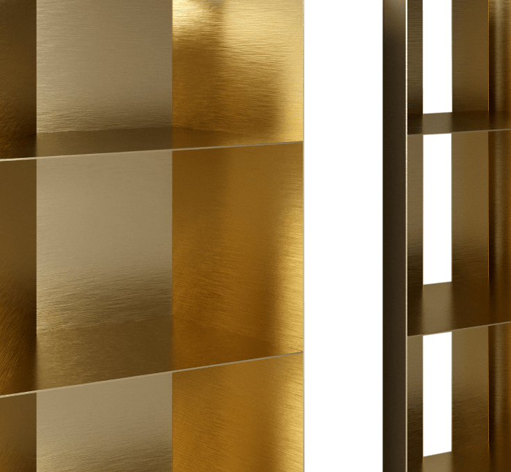 Полки стеллажа