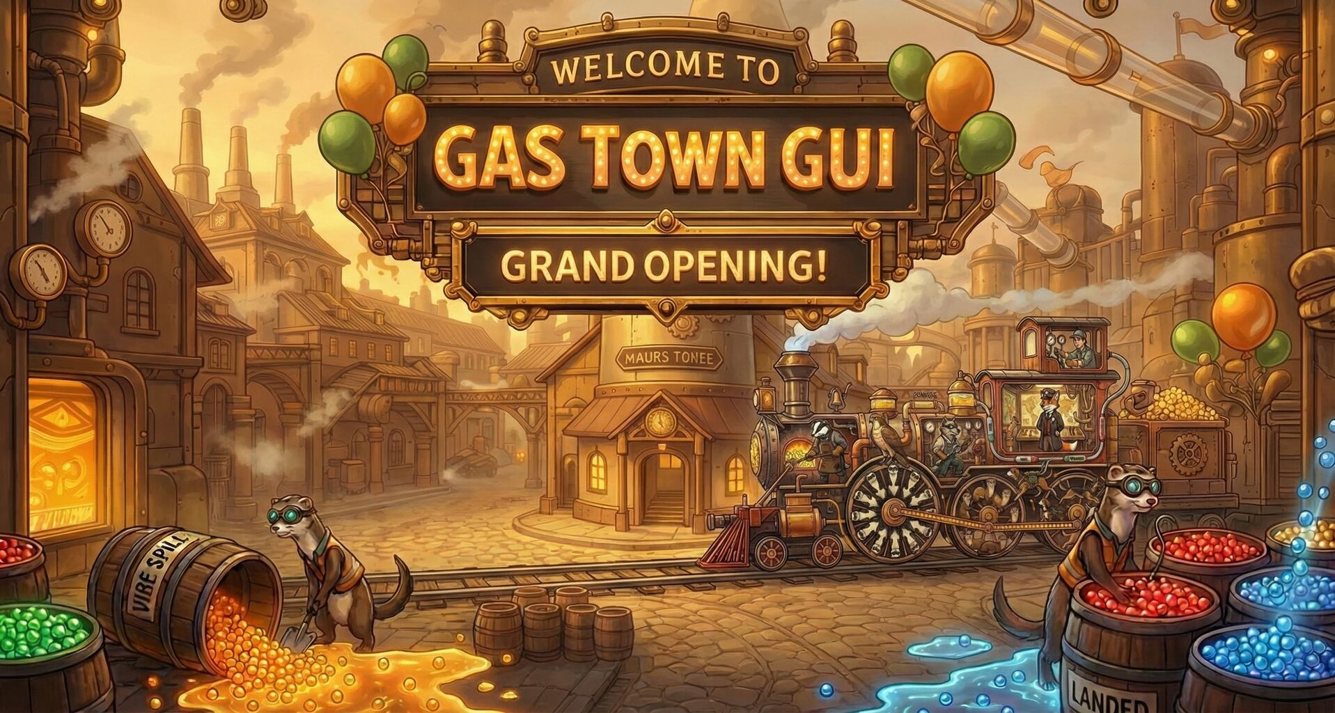 Gas Town Loading Screen