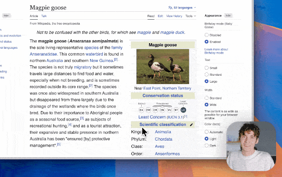 Recordly webcam overlay demo video
