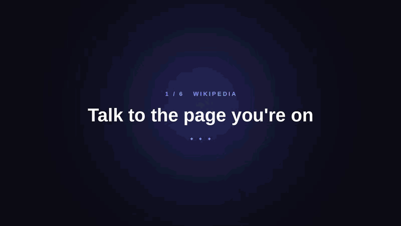 WebBrain reading a page, filling in a form, and fetching a file