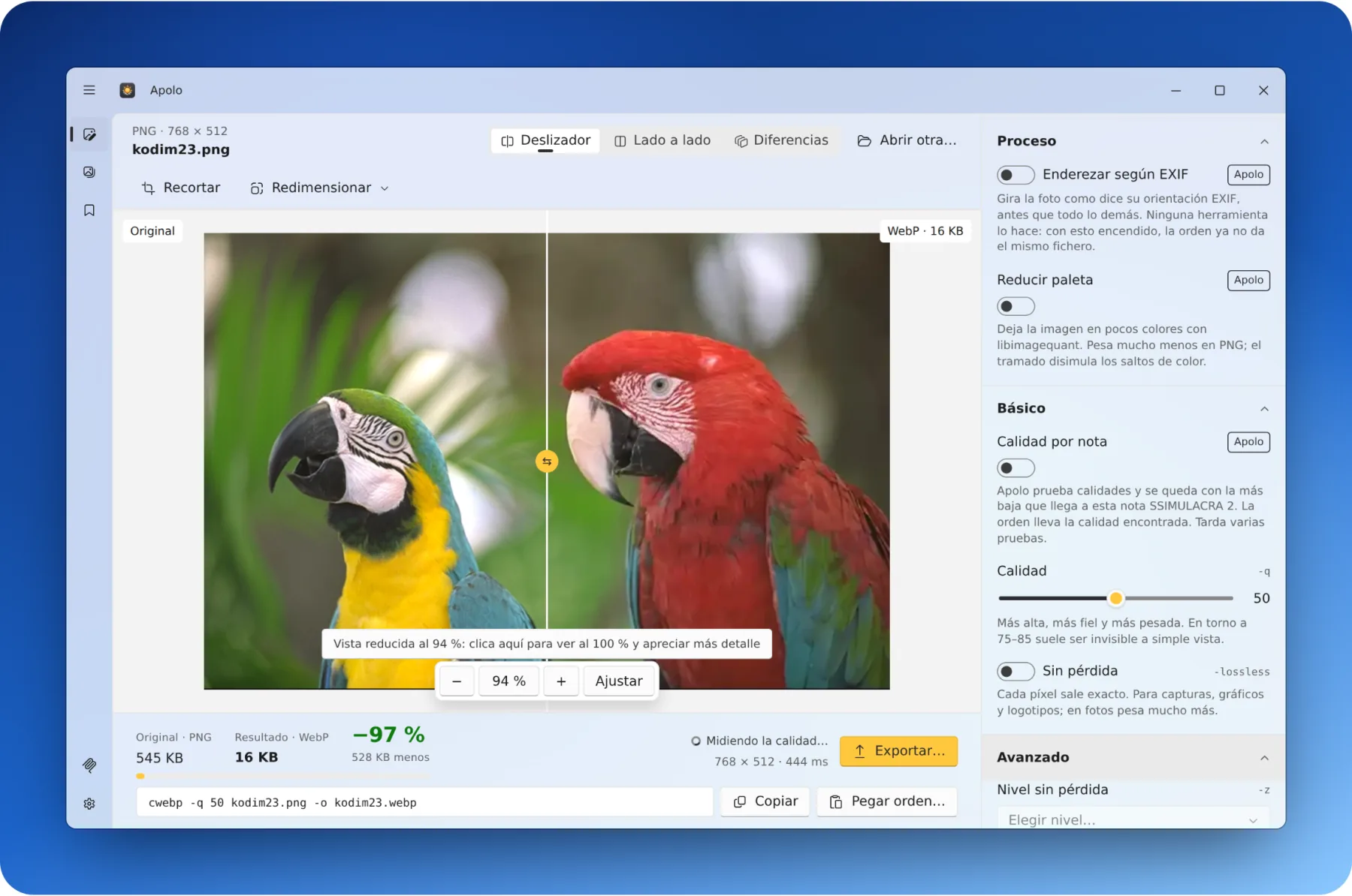Apolo en Windows 11