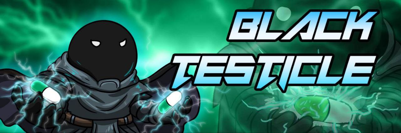 The Black Testicle Banner