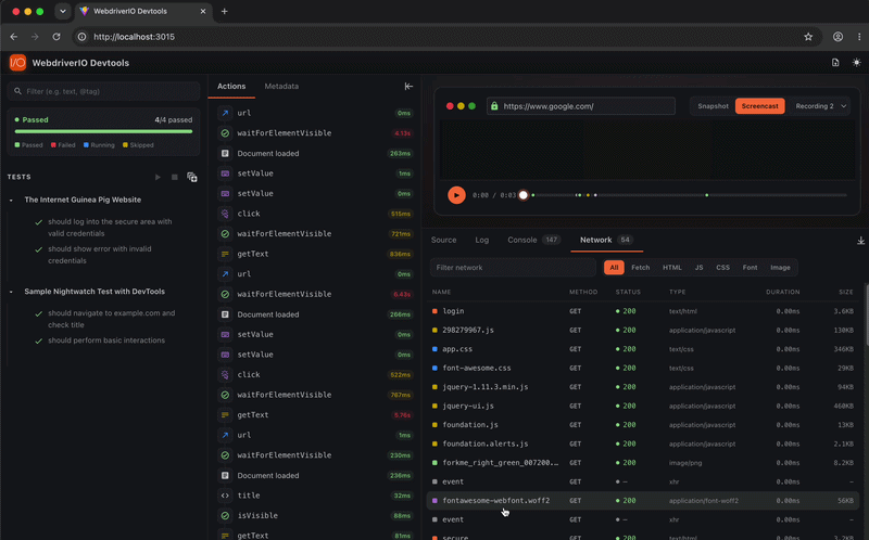 Network Logs Demo