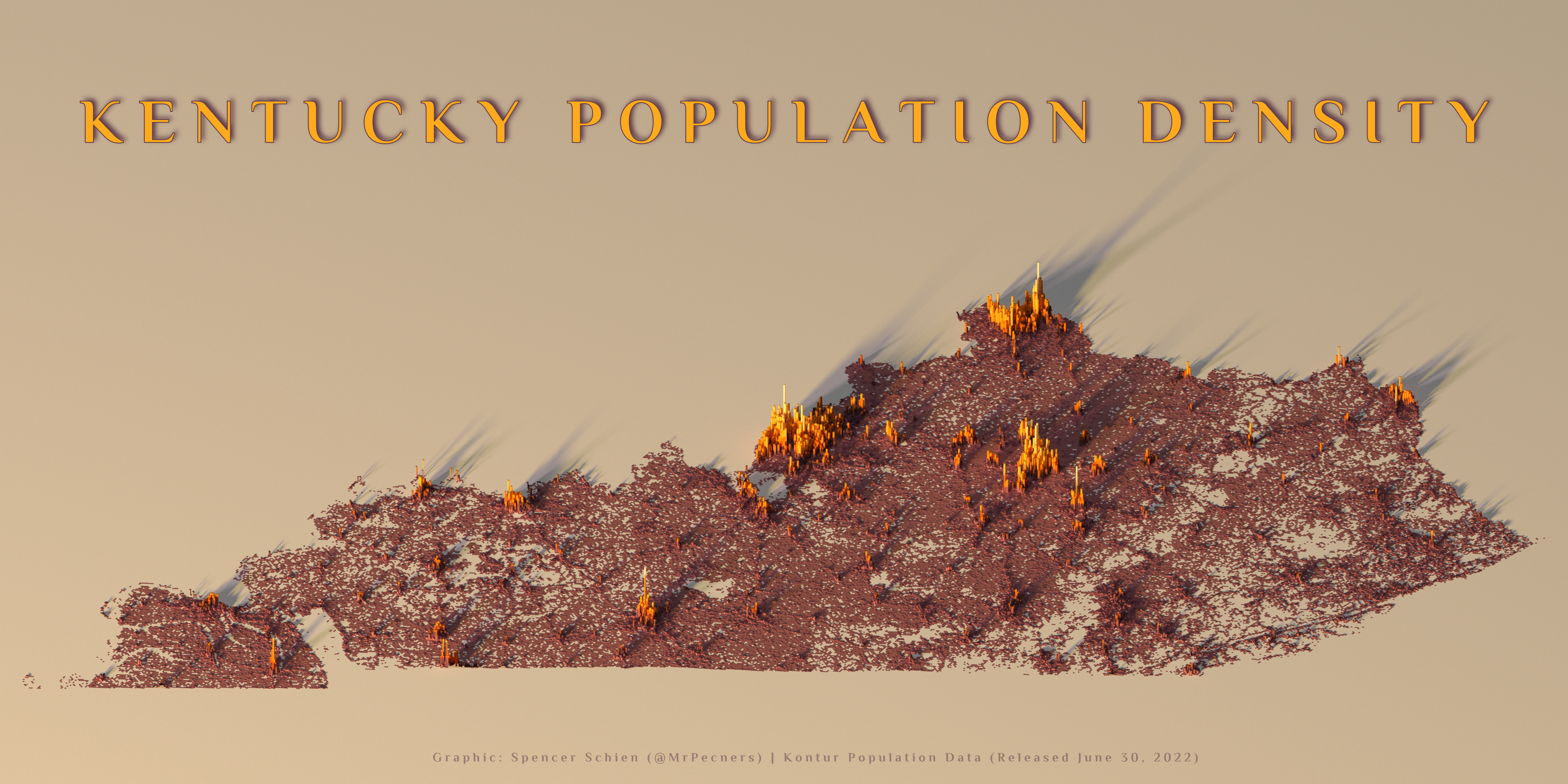 Kentucky Population Density