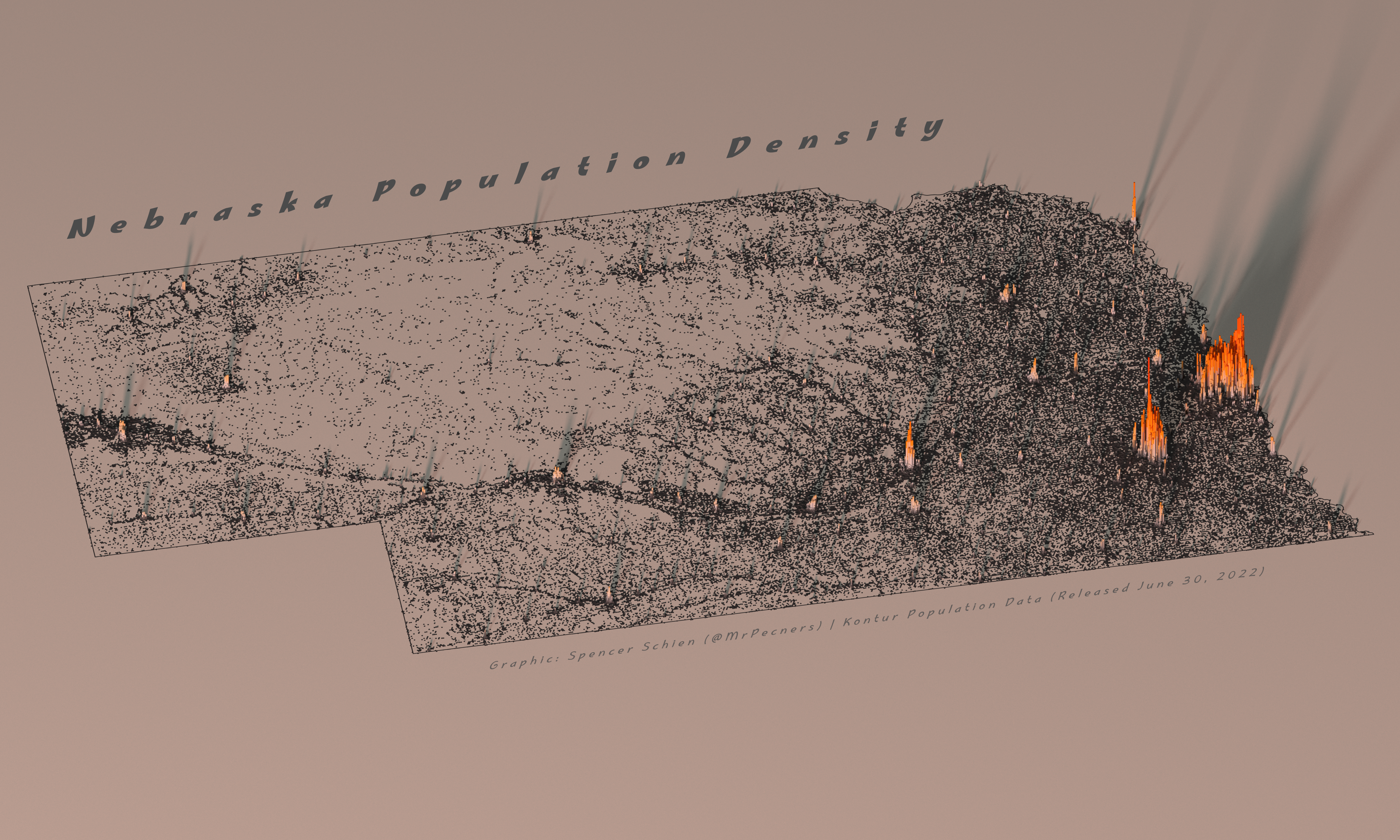 Nebraska Population Density