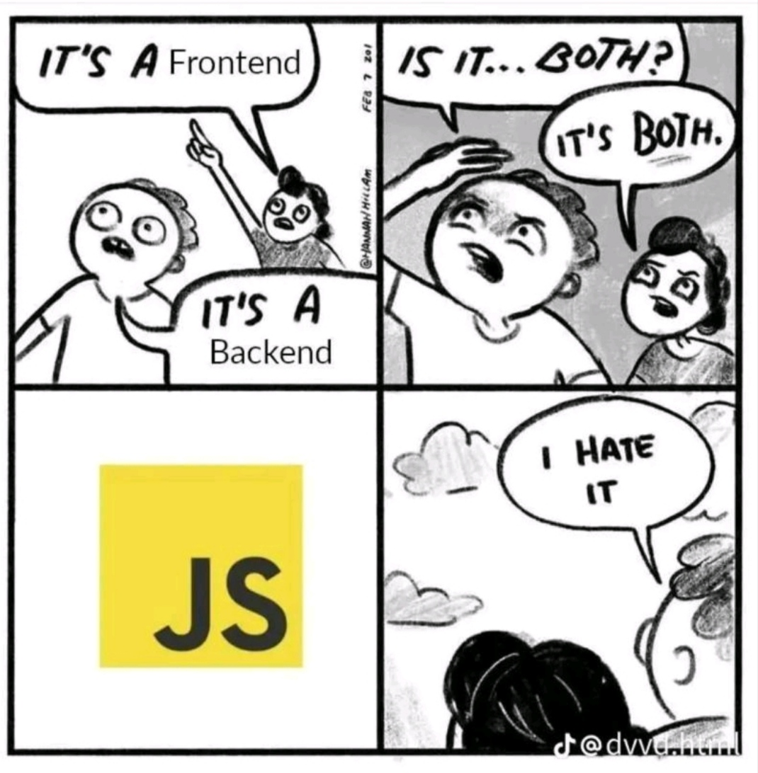 JavaScript: Frontend && Backend