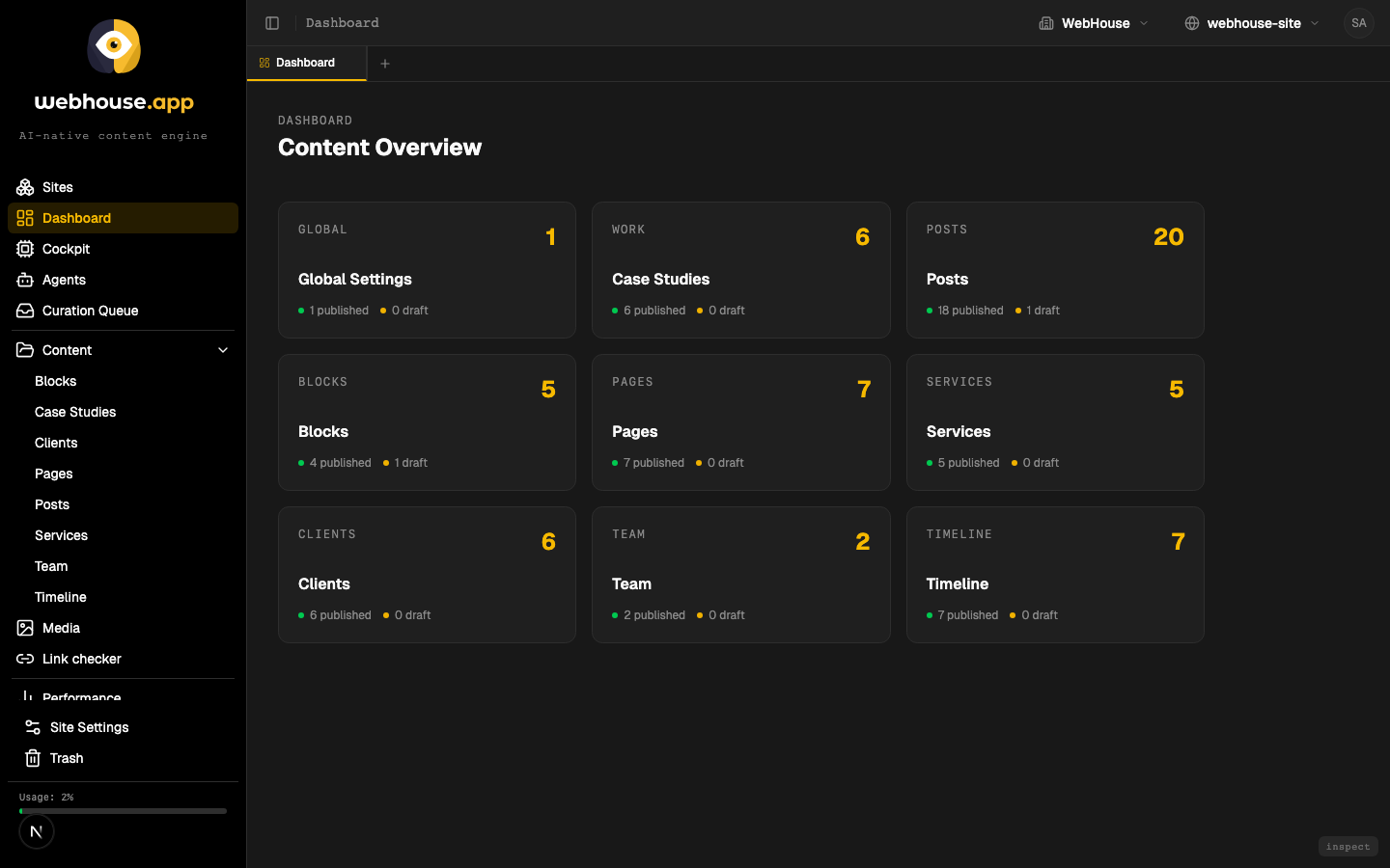 Dashboard